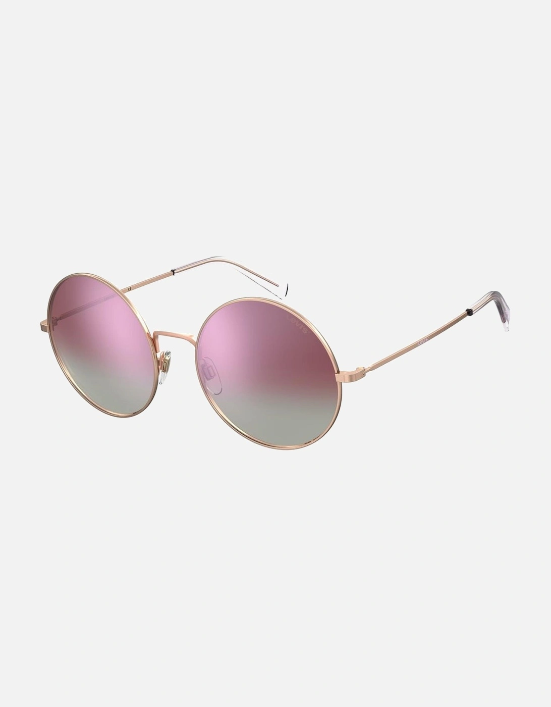 Metal Frame Sunglasses Women - Gold, 4 of 3
