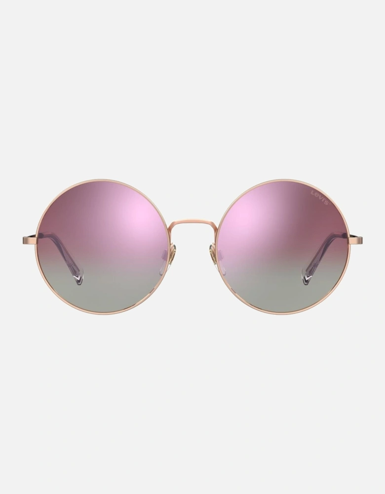 Metal Frame Sunglasses Women - Gold