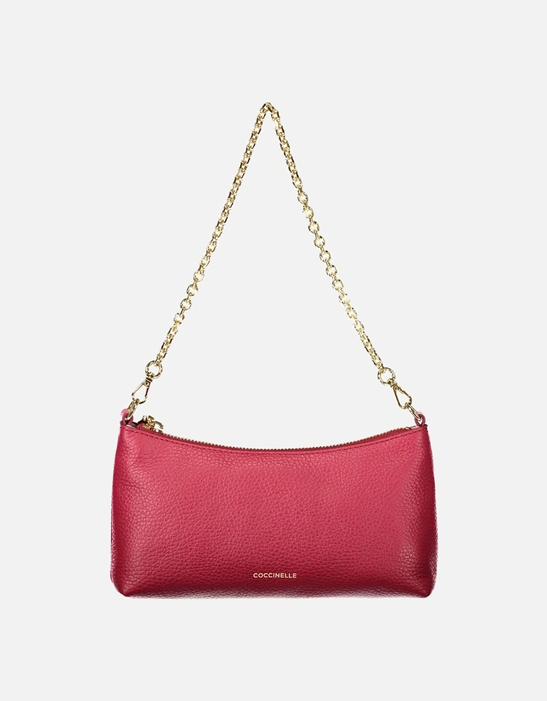 Luxury Leather AURA Shoulder Bag Women - Red Handbags, 4 of 3