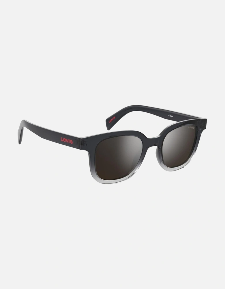 Eco Polyamide Sunglasses with Silver Accents Unisex - Gray