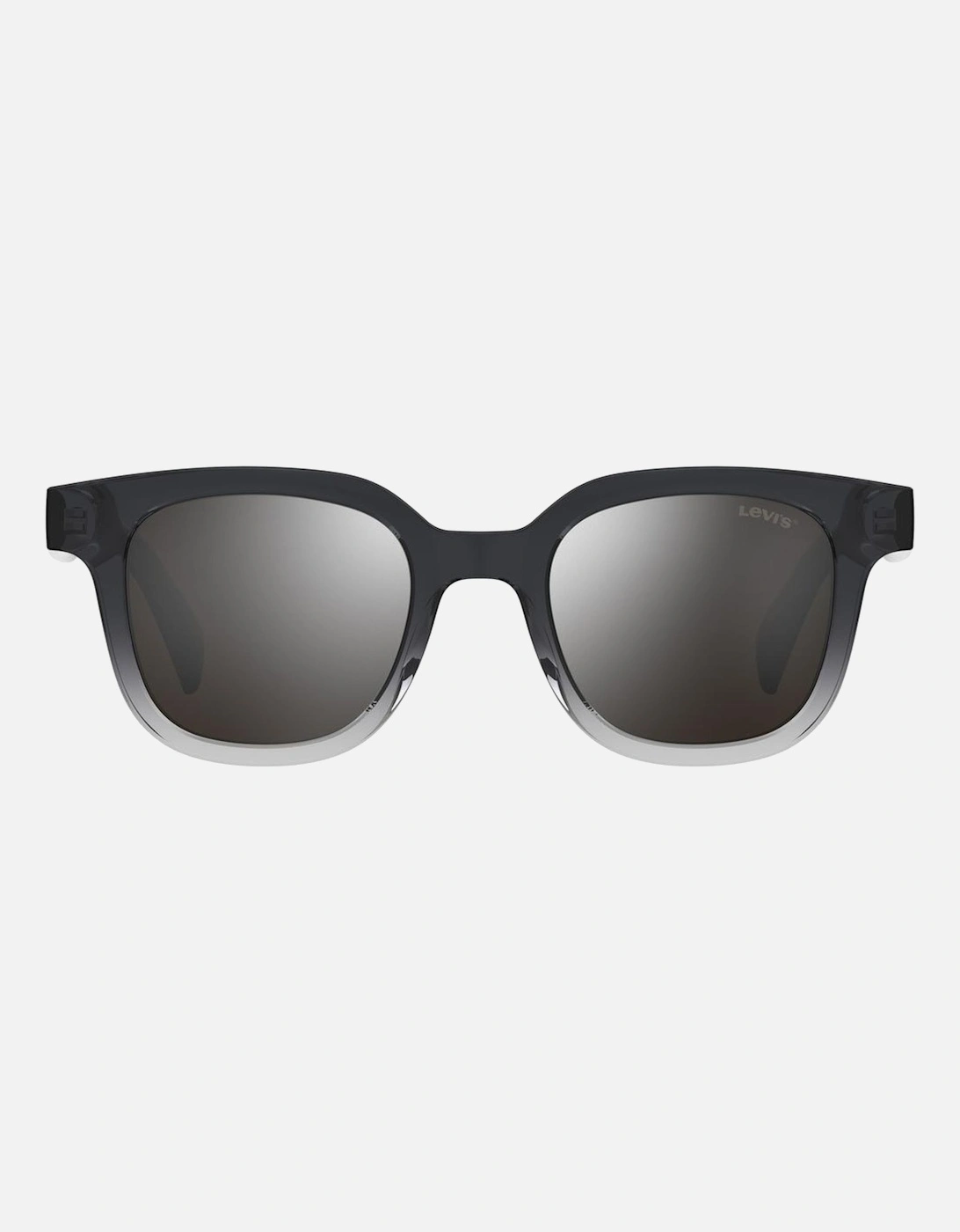 Eco Polyamide Sunglasses with Silver Accents Unisex - Gray
