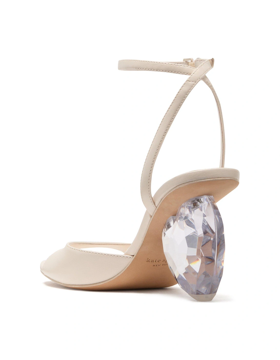 Perfect Pair Heart Heel Sandal - Cream