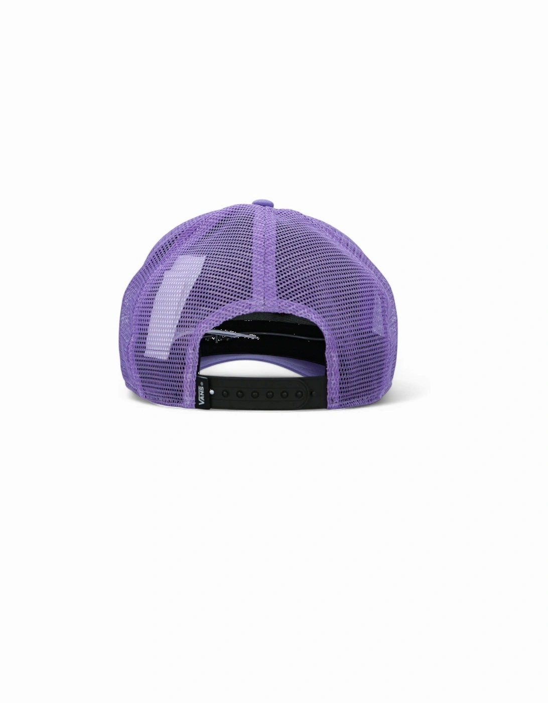 Classic Patch Curved Bill Trucker Cap - White/Purple Haze