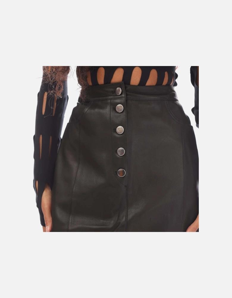 Selara Leather Skirt