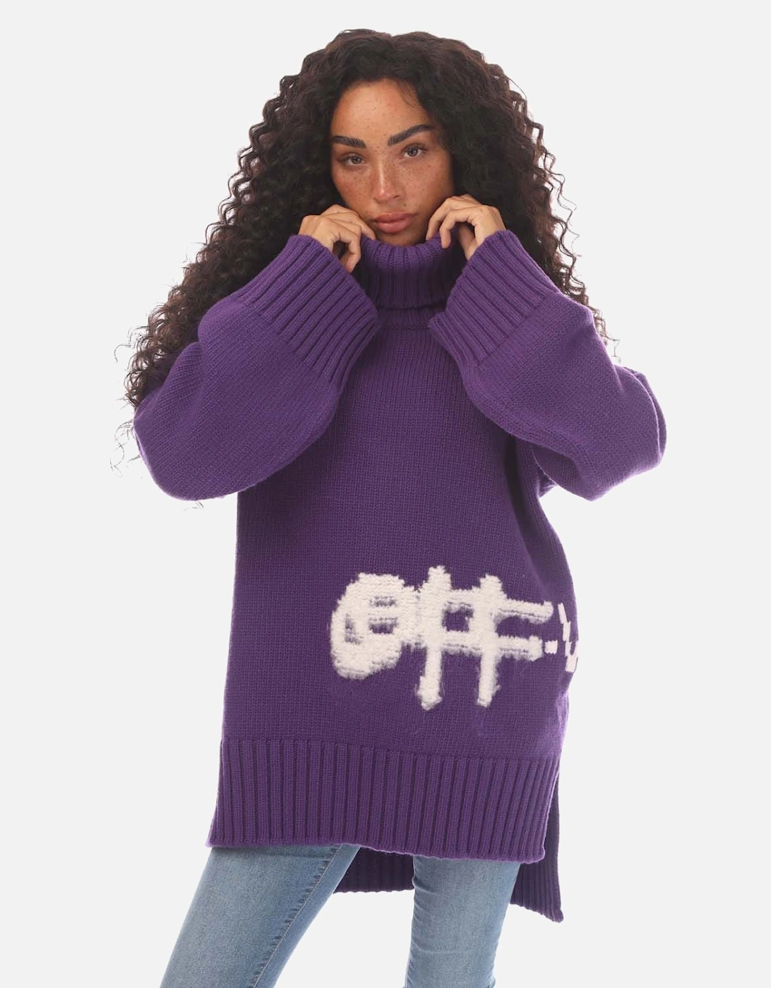 Logo Intarsia Turtleneck Sweater, 4 of 3