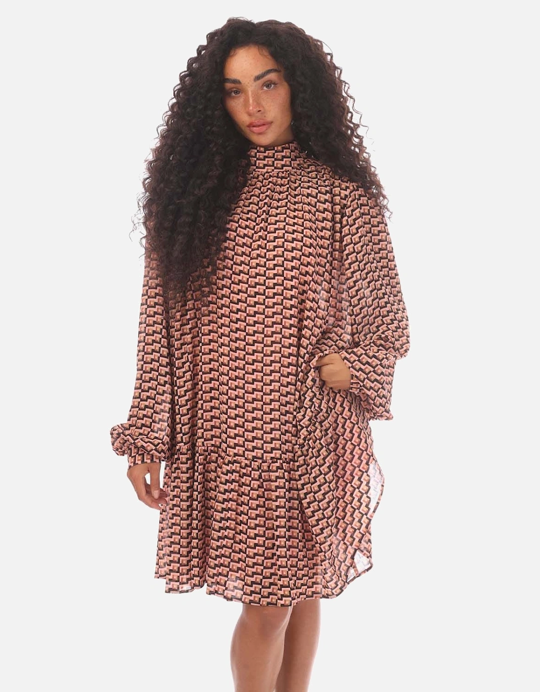 Hugo Boss Women's Kesura-1 Dress - Multi - Size: 4