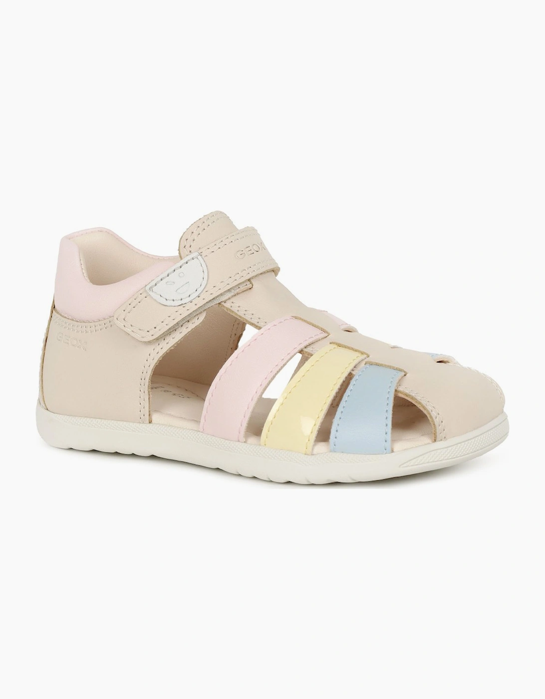 Geox Girls Tan 'S B Macchia Infant Sandals  5/F (Standard) Size 5 Kids