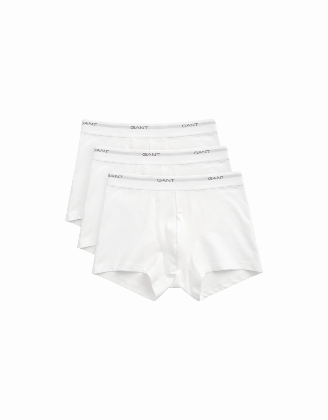 Gant Men's White 3 Pack Core Trunk - : 35/34/32 L