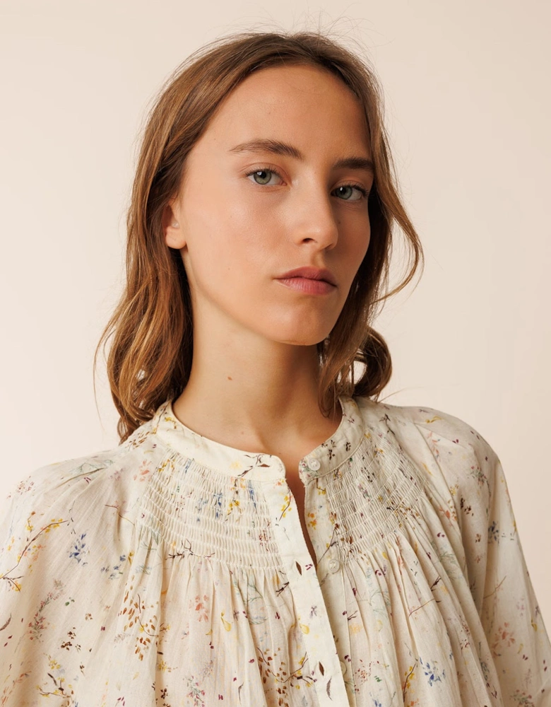Raglan Sleeve Shirt - Vanilla
