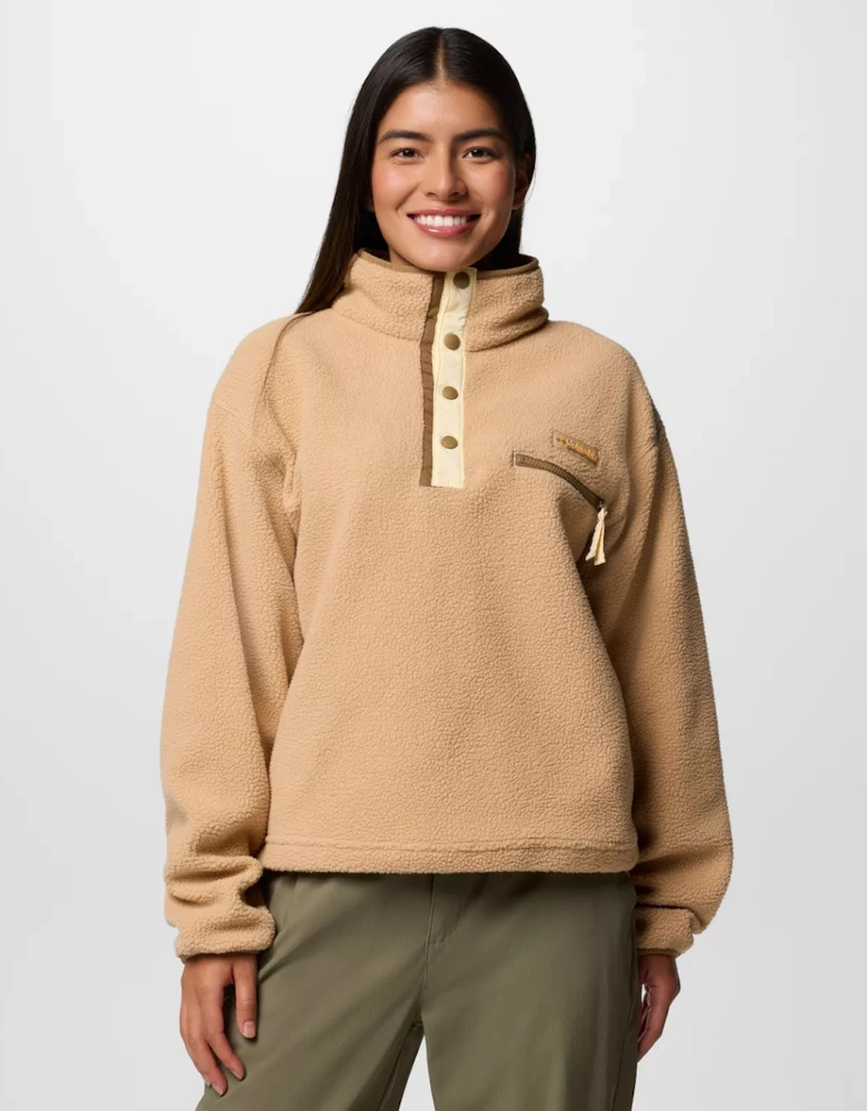 Women's Helvetia II Cropped Half Snap Fleece Canoe