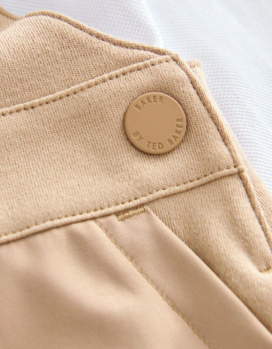 Baby Boys Dungarees - Beige