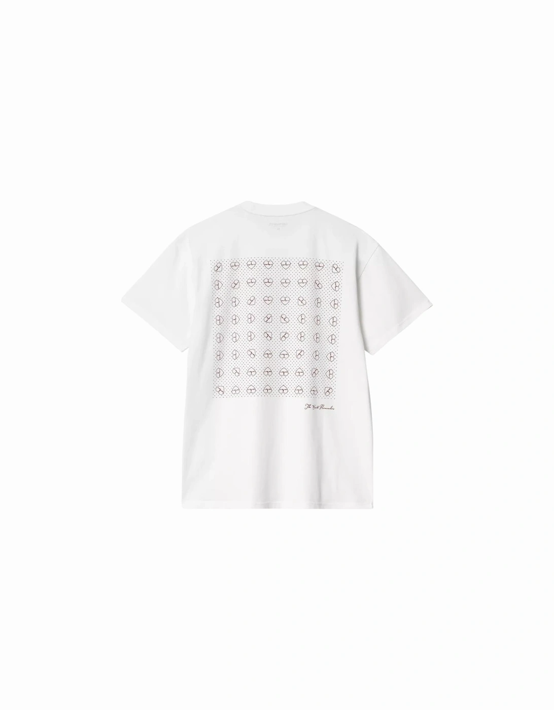 S/S Furoshiki T-Shirt - White/Red