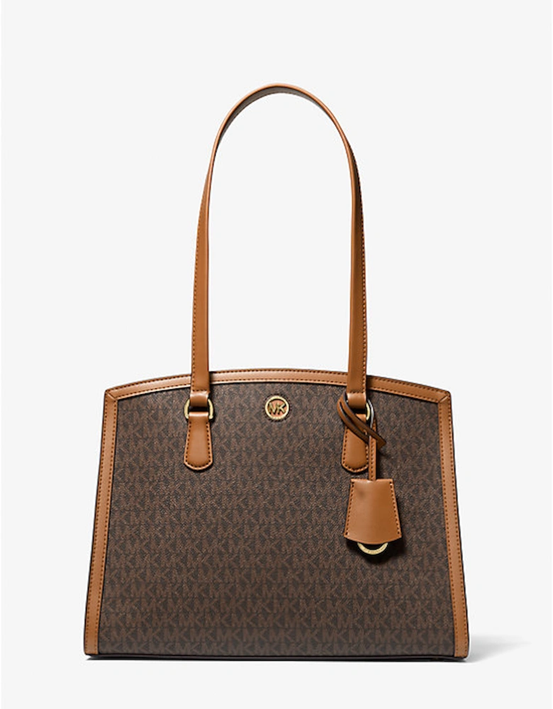 Chantal Medium Signature Logo Tote Bag