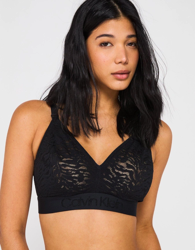 Intrinsic Unlined Maternity Bralette - Black