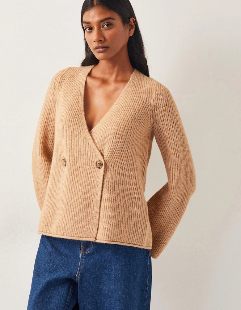 Sula Supersoft Cardi - Camel