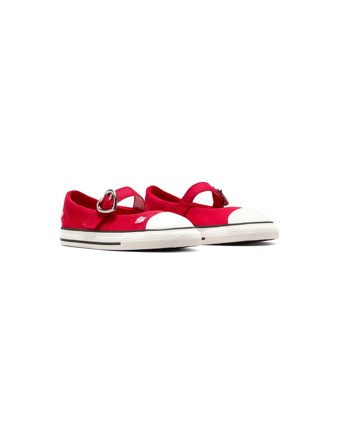 Kids Chuck Taylor All Star Dainty Mary Jane Canvas Ox - Red