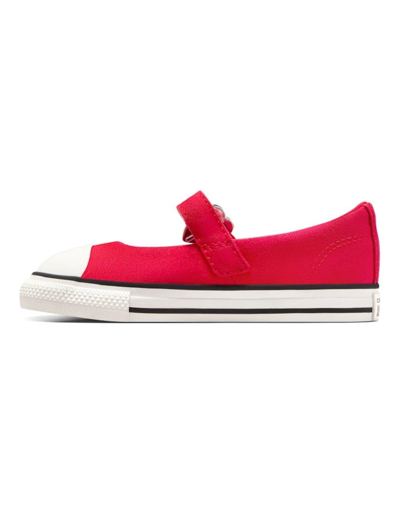 Kids Chuck Taylor All Star Dainty Mary Jane Canvas Ox - Red