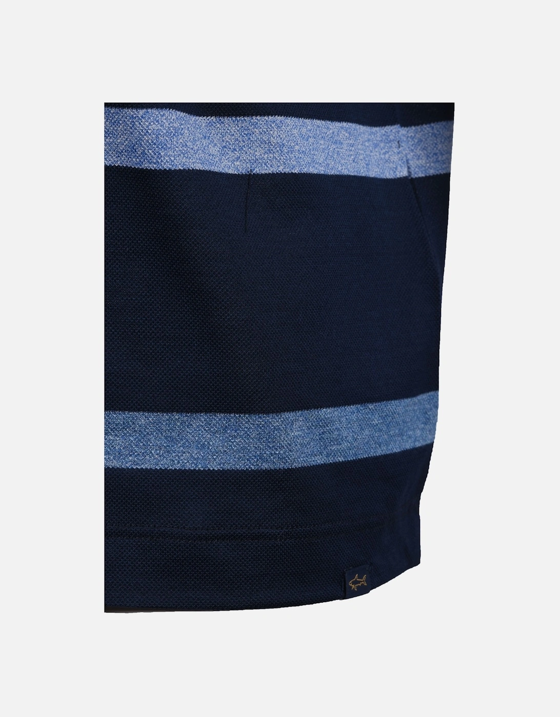 Paul And Shark Polo Shirt Navy Multi Stripe