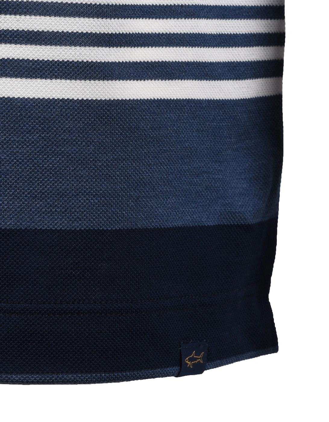 Paul And Shark Polo Blue/White Multi Stripe