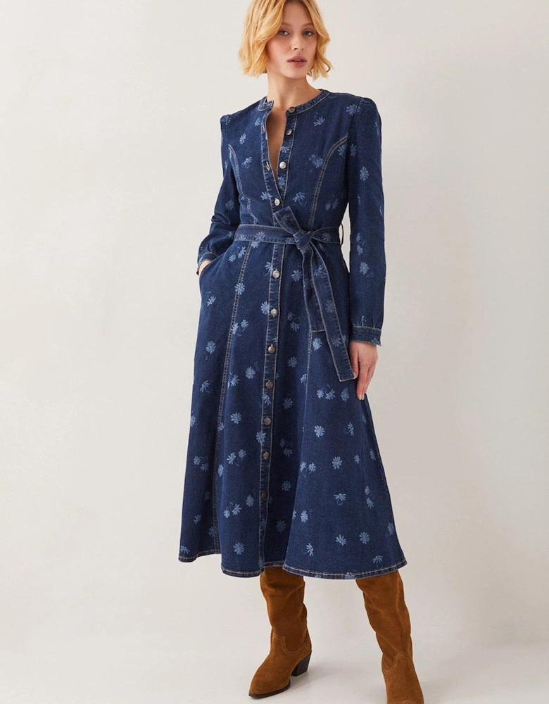 Lulu Daisy Dress - Denim