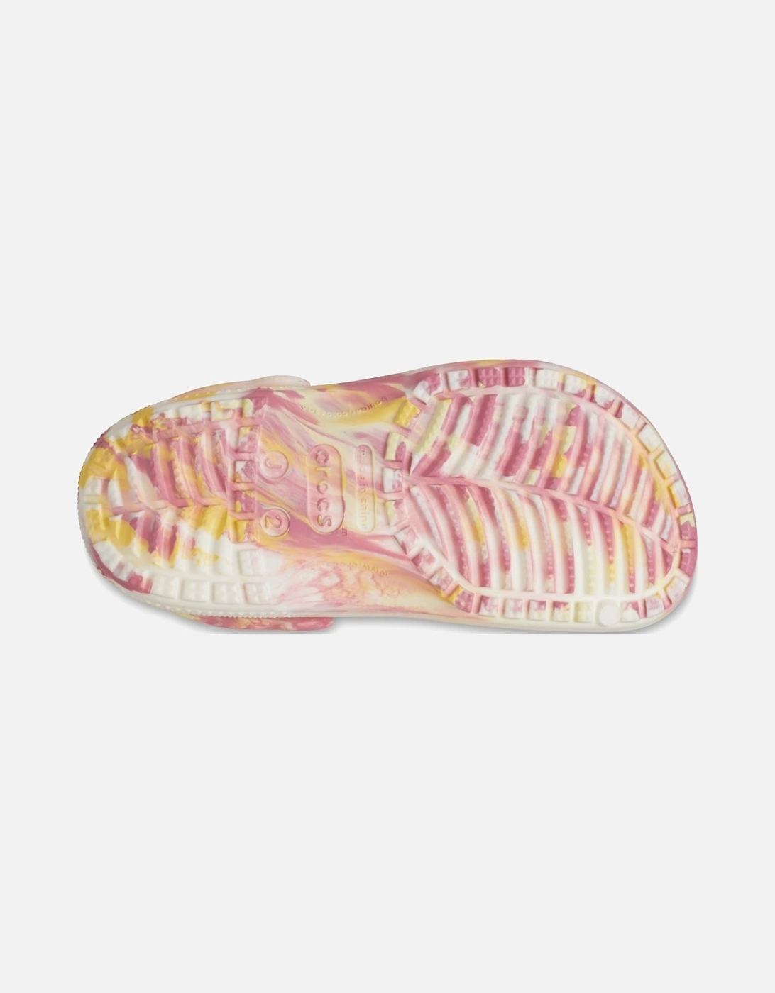 Classic Marbled Girls Clogs