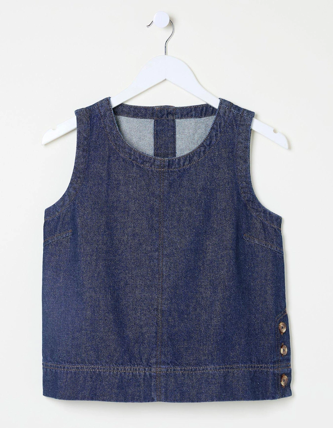 Dara Denim Shell Top - Multi