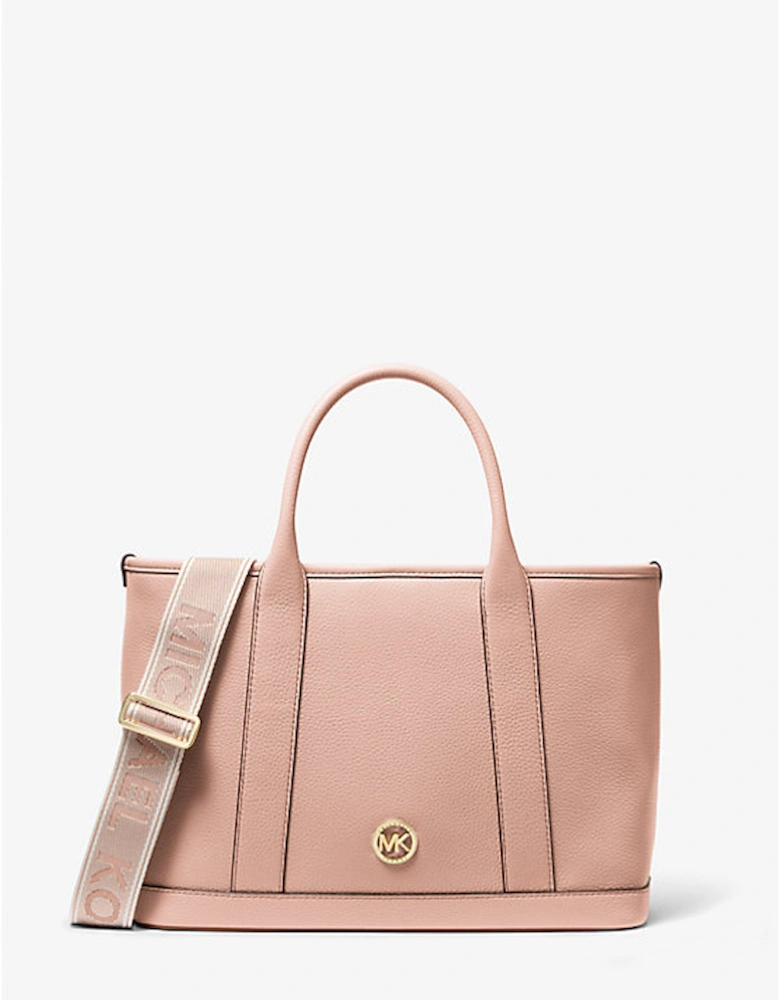 Luisa Medium Pebbled Leather Tote Bag