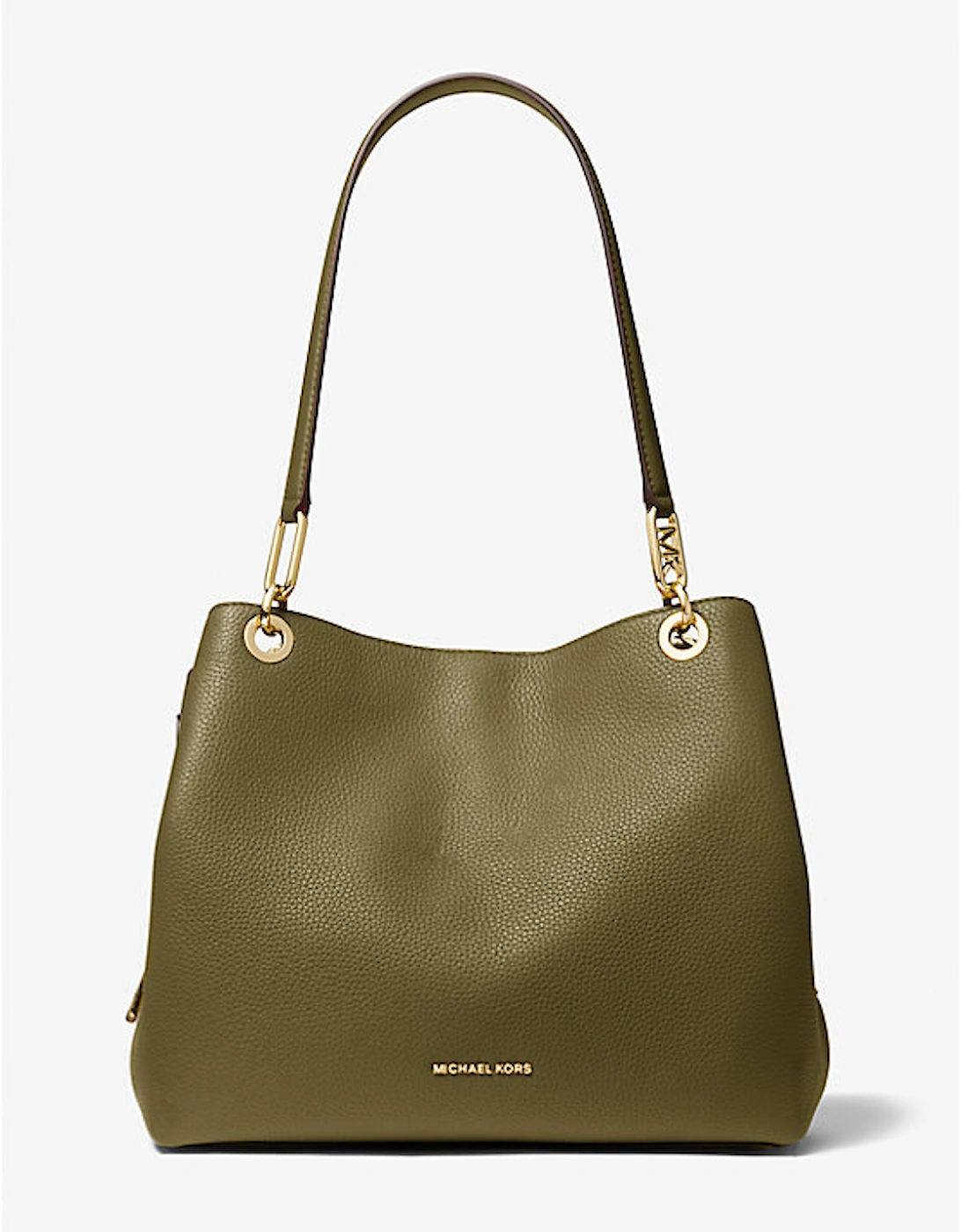 Kensington Large Pebbled Leather Tote Bag, 2 of 1