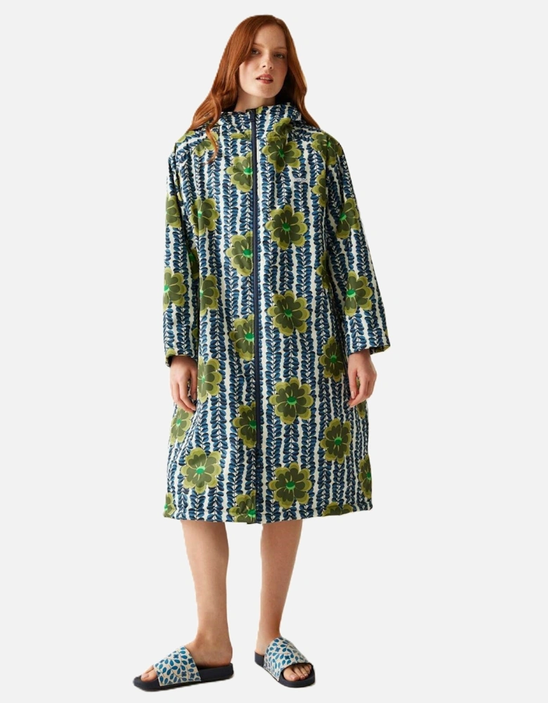 Womens Orla Kiely Waterproof Fleece Lined Changing Robe