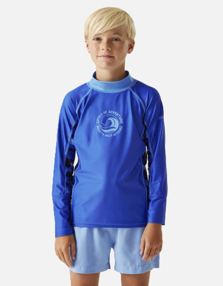 Kids Hoku II Long Sleeve UV Protect Rash Vest