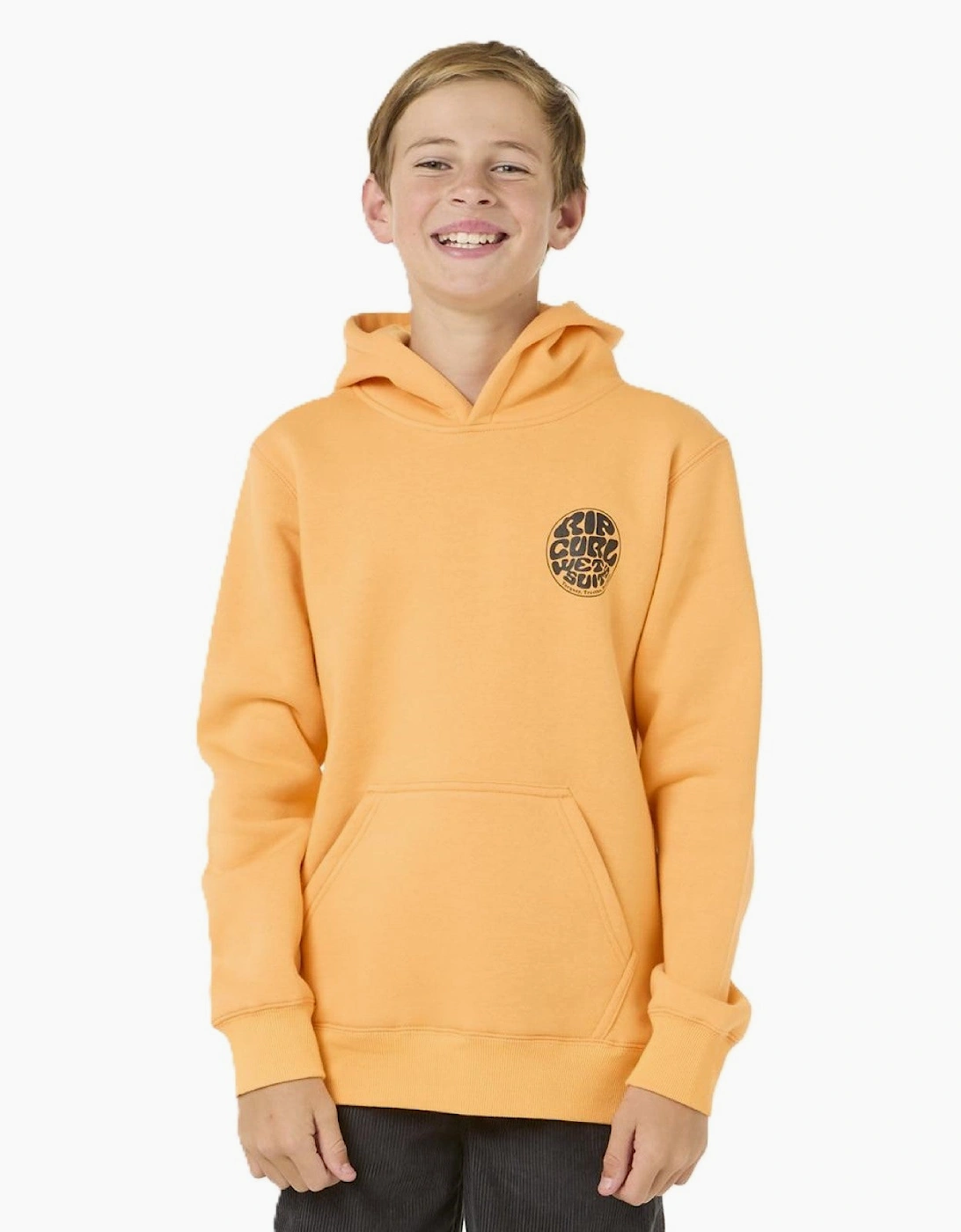 Ripcurl Rip Curl Kids Wetsuit Icon Hoodie - Orange - Size: 16 yrs