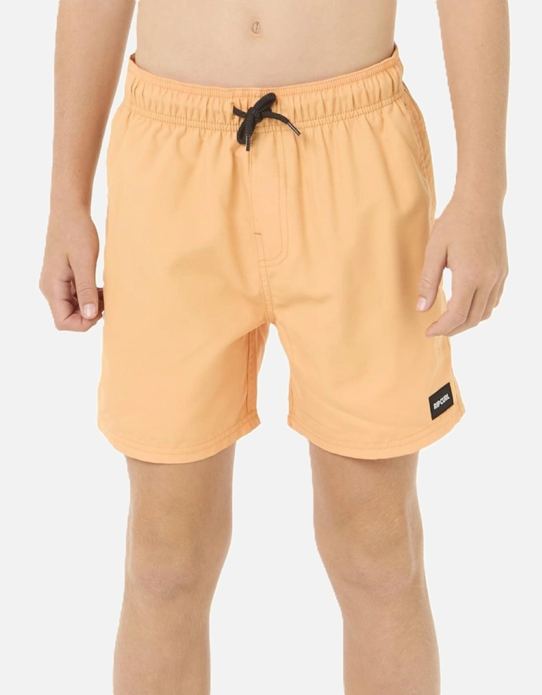 Rip Curl Kids Offset Volley Swim Shorts