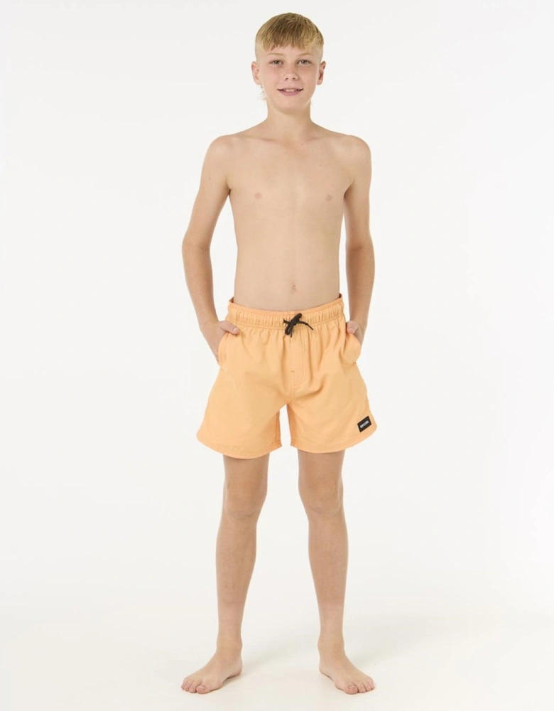 Rip Curl Kids Offset Volley Swim Shorts