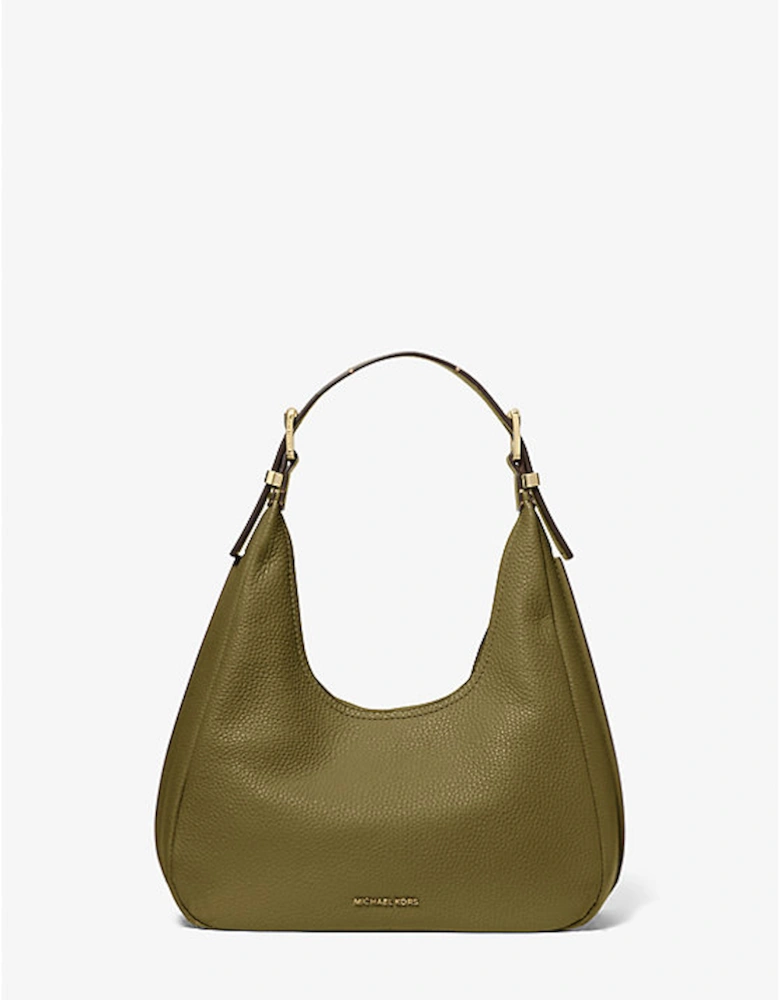 Nolita Small Pebbled Leather Hobo Shoulder Bag