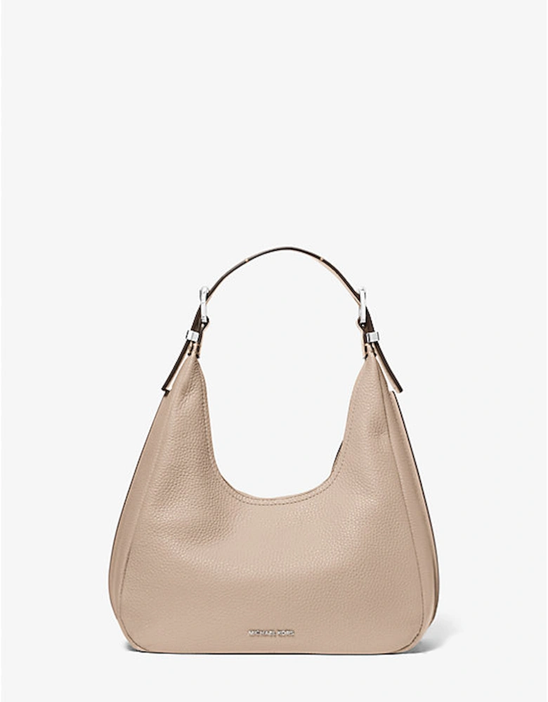 Nolita Small Pebbled Leather Hobo Shoulder Bag