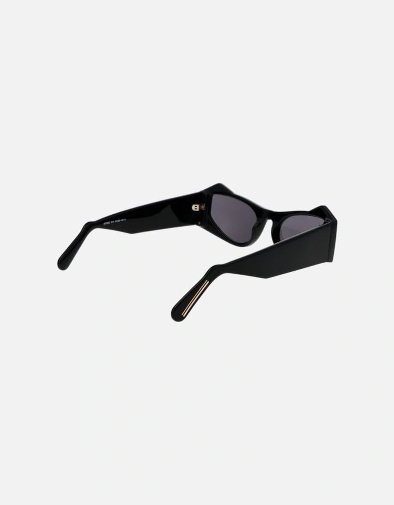 Cat Eye Acetate Full-Rim Sunglasses Unisex - Black