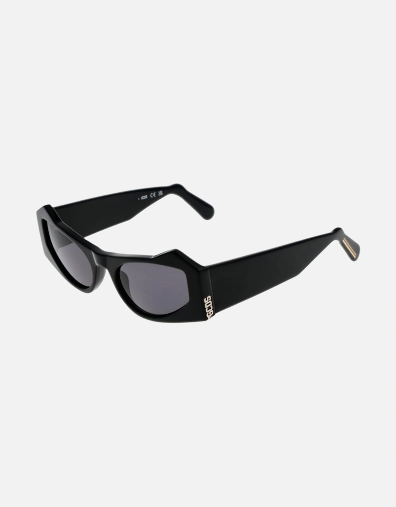 Cat Eye Acetate Full-Rim Sunglasses Unisex - Black