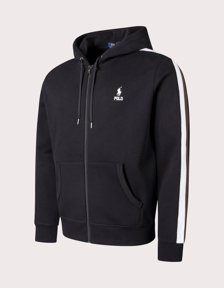 Zip Through Double-Knit Hoodie