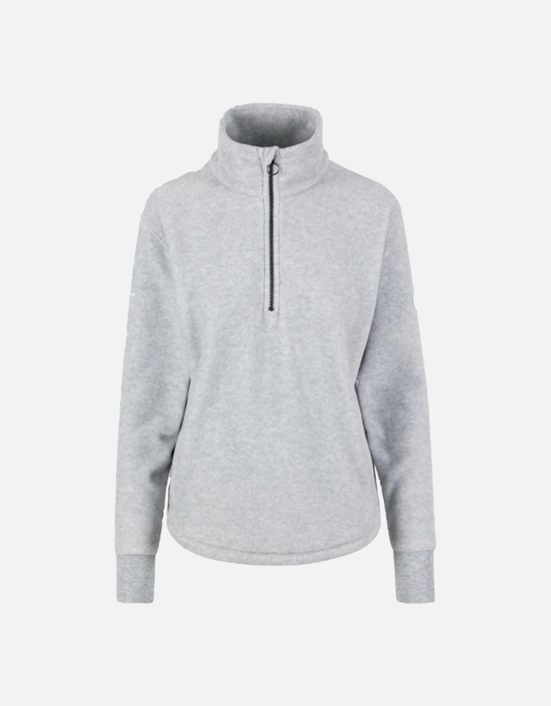 Womens Swirled Half Zip Fleece