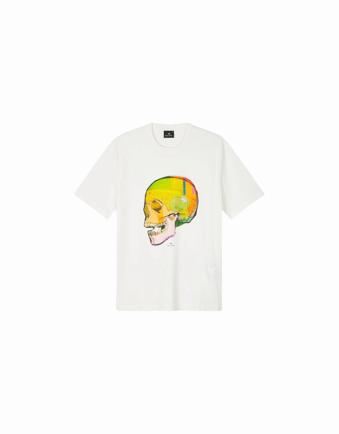 PS Skull T-Shirt 02 White