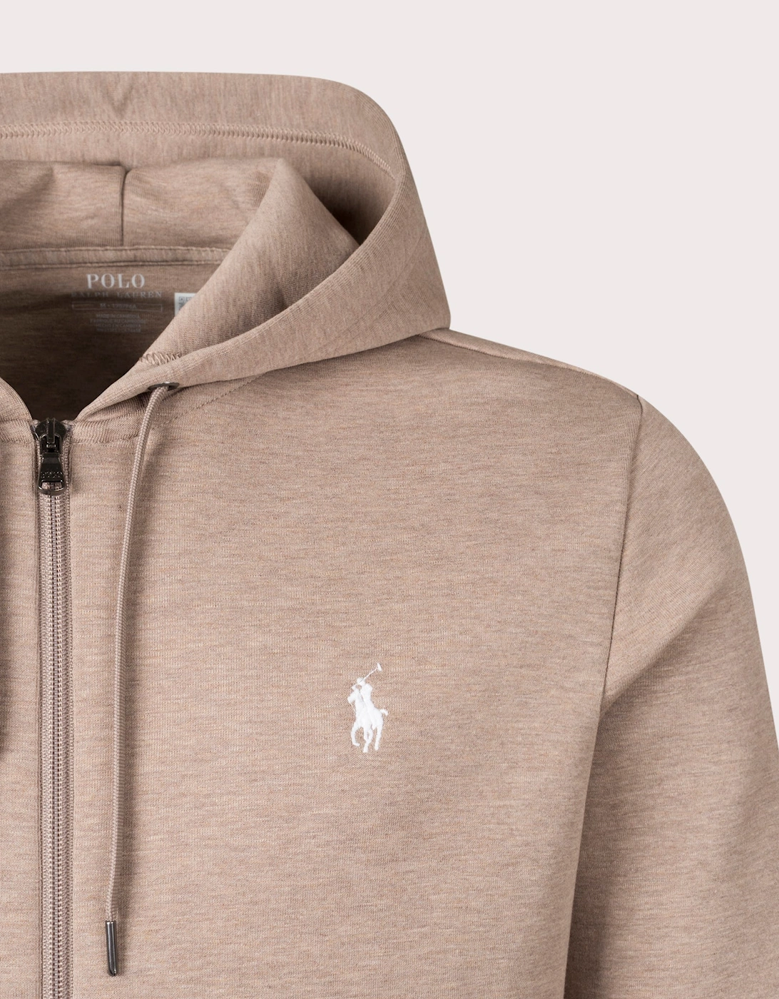 Zip Through Double Knit Hoodie