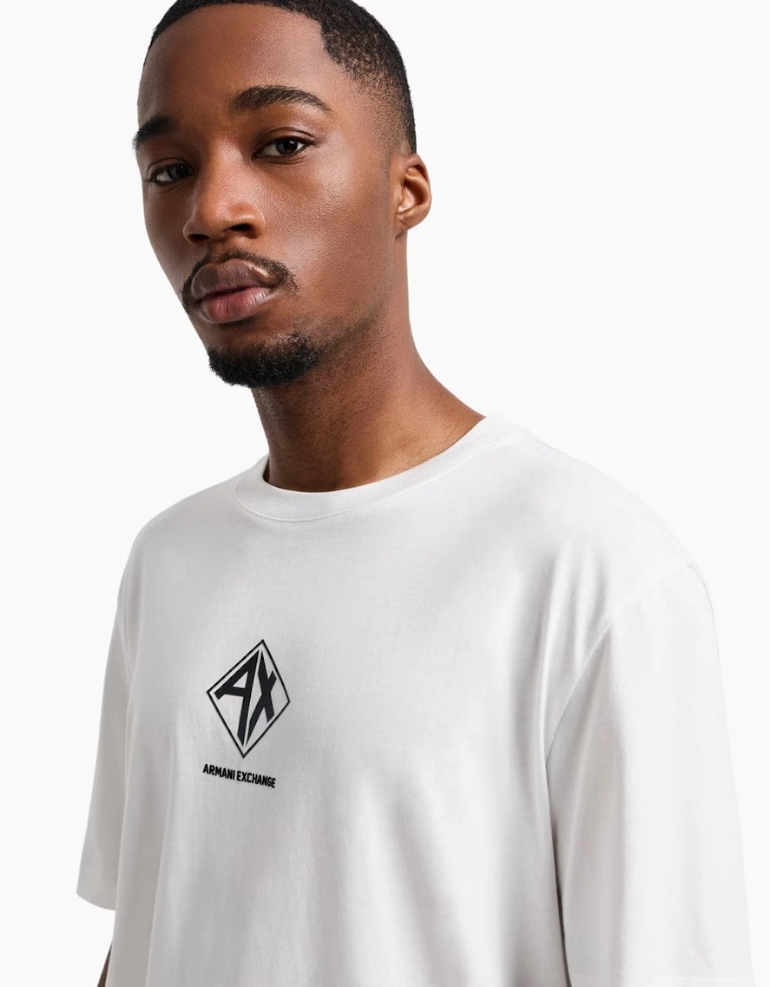 Mens AX Diamond Logo T-Shirt