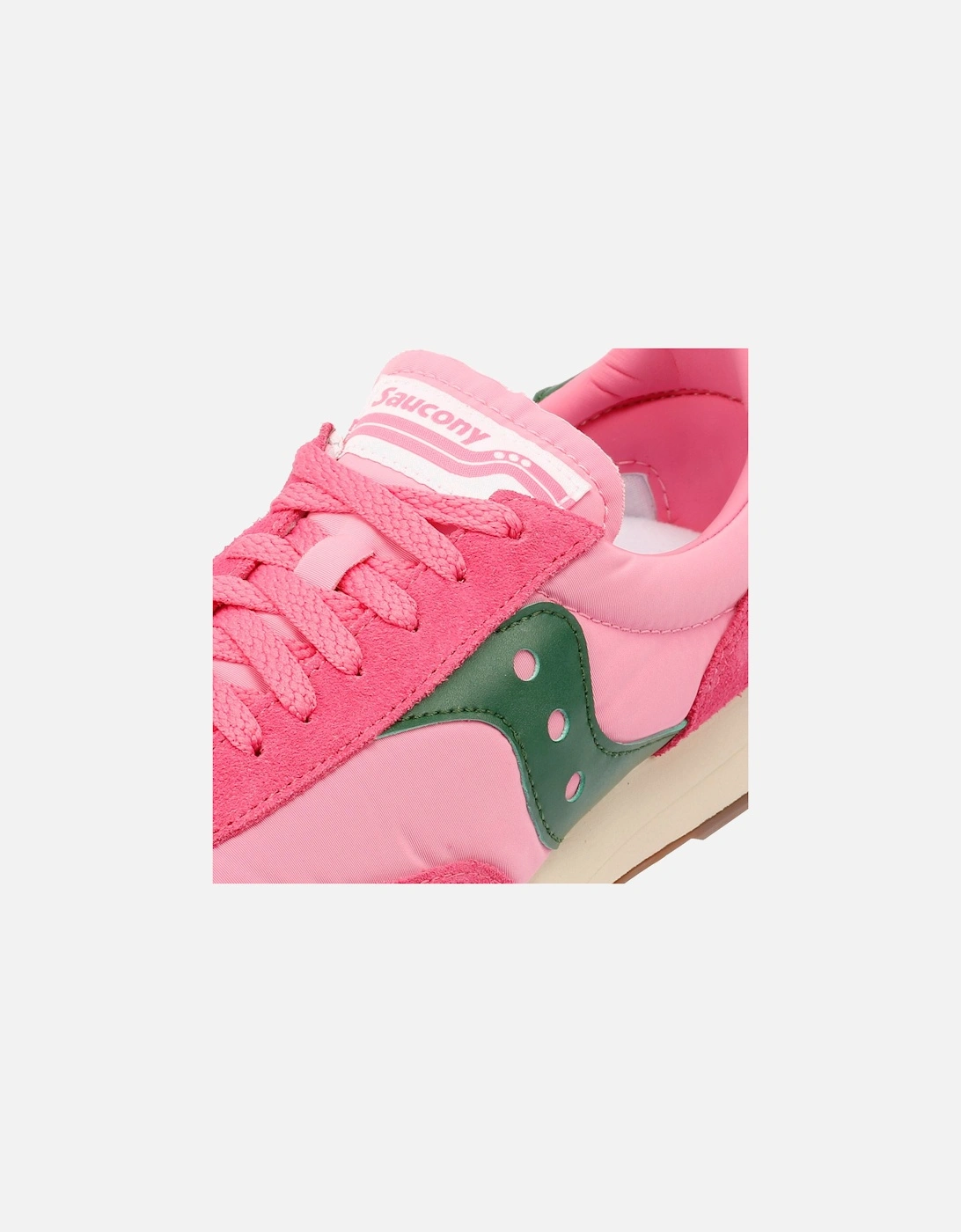 - S70884-6 UNISEX TRAINER 80 PINK/FOREST