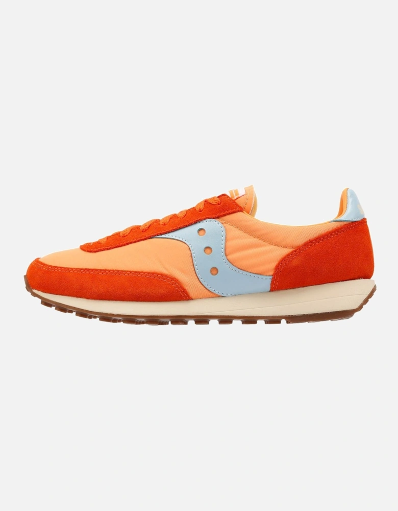 - S70884-7 UNISEX TRAINER 80 ORANGE/SKY