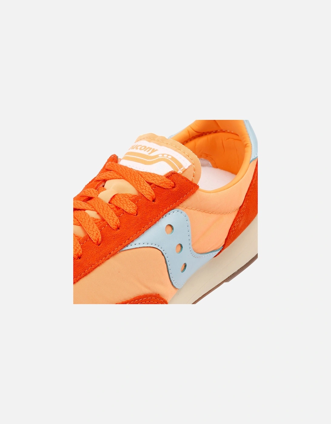 - S70884-7 UNISEX TRAINER 80 ORANGE/SKY