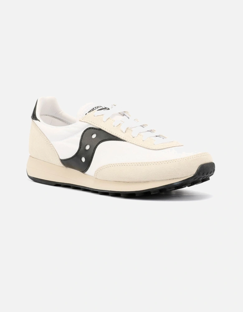 Trainer 80 Suede White/Black Trainers