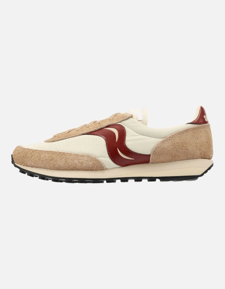 - S70883-2 UNISEX TRAINER 80 OG BEIGE/BURGUNDY