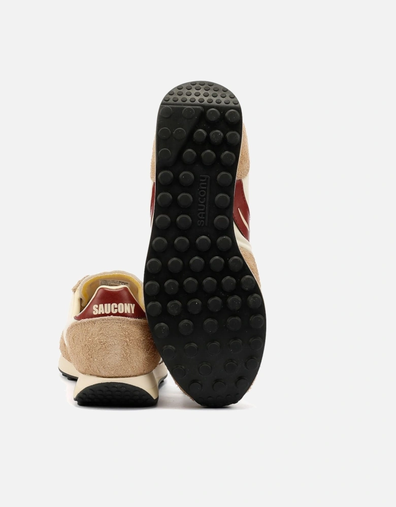 - S70883-2 UNISEX TRAINER 80 OG BEIGE/BURGUNDY