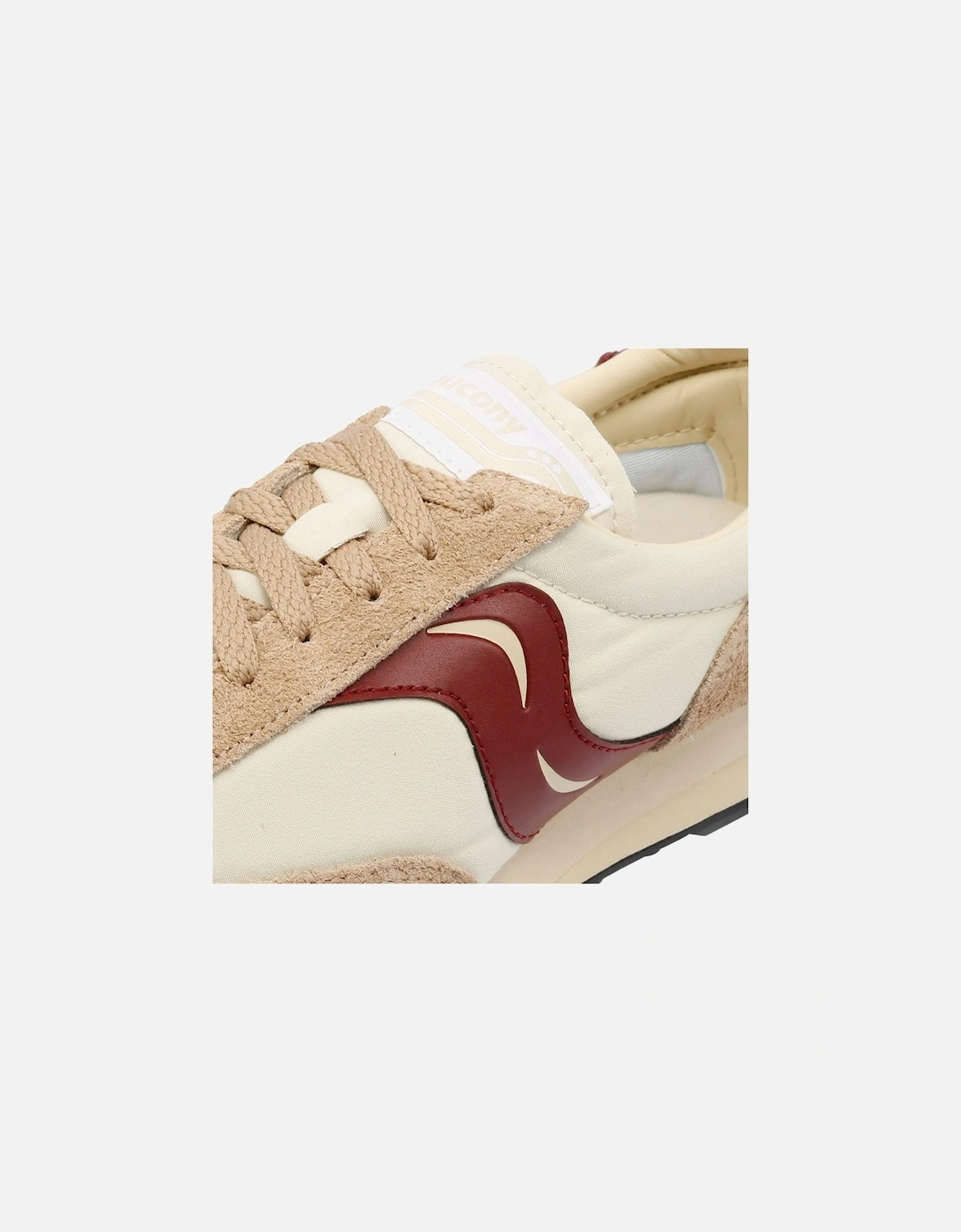 - S70883-2 UNISEX TRAINER 80 OG BEIGE/BURGUNDY