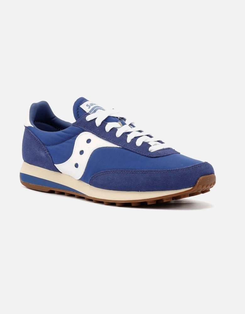 - S70884-3 UNISEX TRAINER 80 BLUE/WHITE